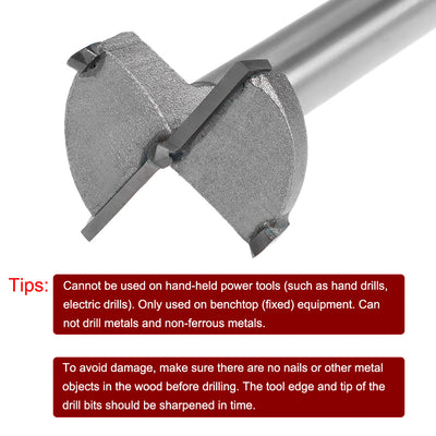Harfington Carbide Hex Shank Hinge Boring Forstner Drill Bit