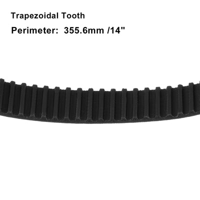 Harfington 140MXL Rubber Timing Belt Synchronous Closed Loop Timing Belt Pulleys 10mm Width