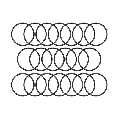 Harfington O-Rings Nitrile Rubber Gasket, Width, 20 pcs