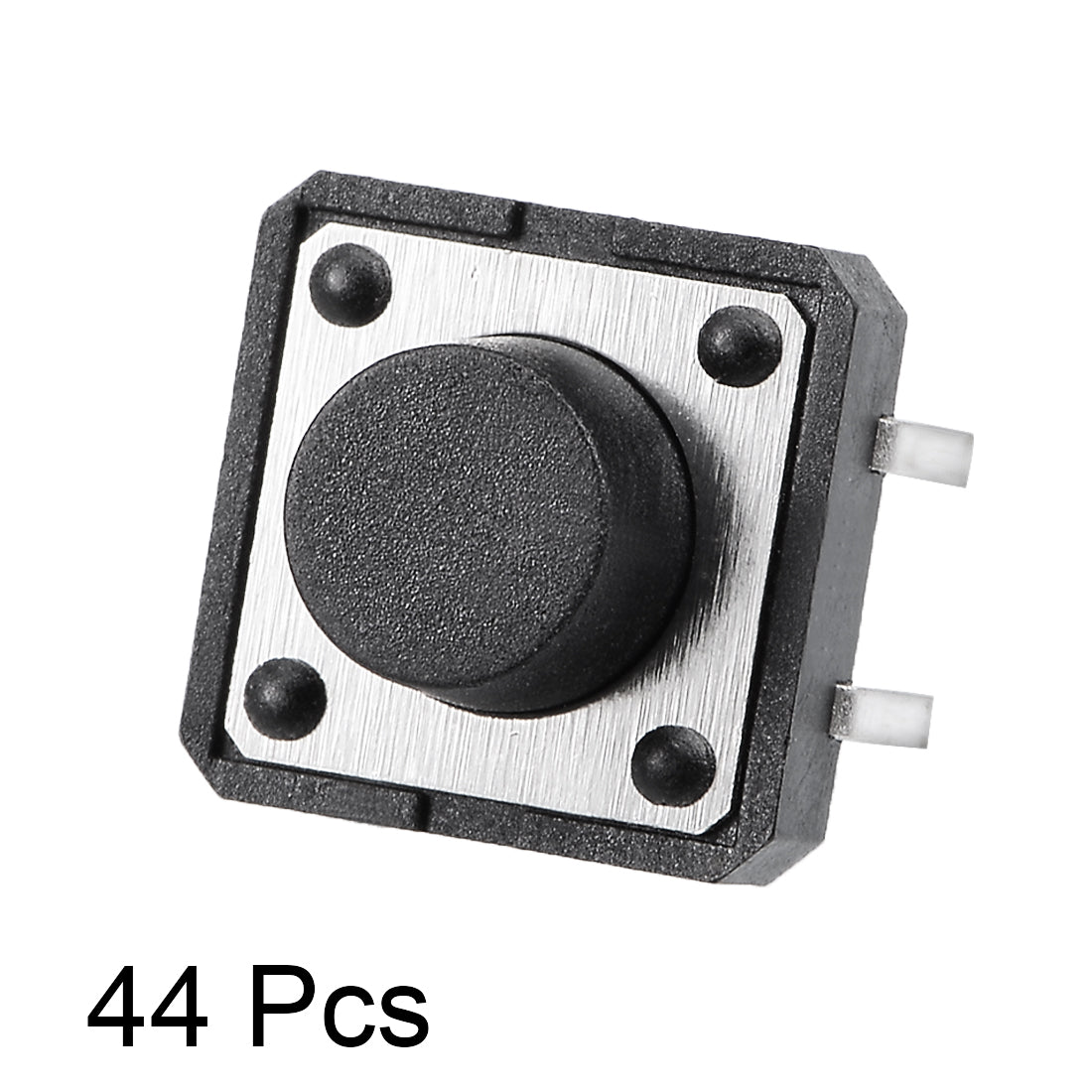 Harfington 12x12x7mm Panel Mini/Micro/Small PCB Momentary Tactile Tact Push Button Switch DIP 44PCS