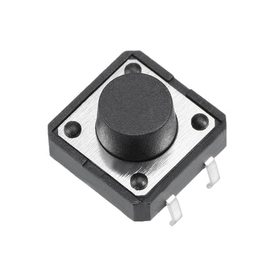 Harfington 12x12x7mm Panel Mini/Micro/Small PCB Momentary Tactile Tact Push Button Switch DIP 44PCS