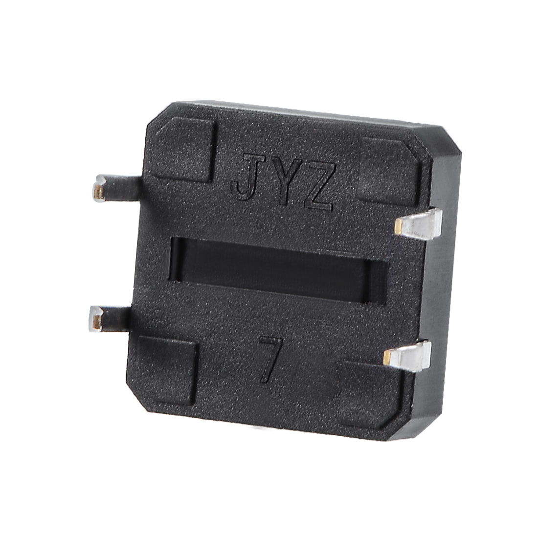 Harfington 12x12x9mm Panel Mini/Micro/Small PCB Momentary Tactile Tact Push Button Switch DIP Black Color 10PCS