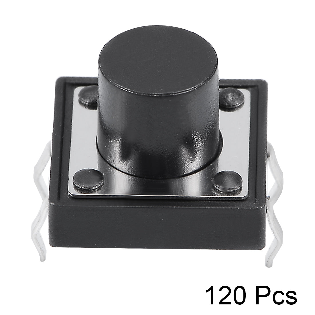 Harfington 12x12x9mm Panel Mini/Micro/Small PCB Momentary Tactile Tact Push Button Switch DIP 120PCS