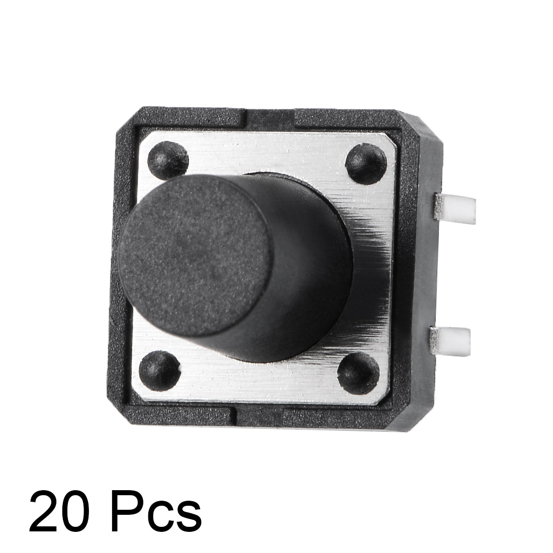 Harfington 12x12x11mm Panel Mini/Micro/Small PCB Momentary Tactile Tact Push Button Switch DIP 20PCS