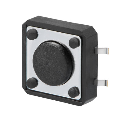 Harfington 12x12x4.3mm Panel Mini/Micro/Small PCB Momentary Tactile Tact Push Button Switch DIP 80PCS