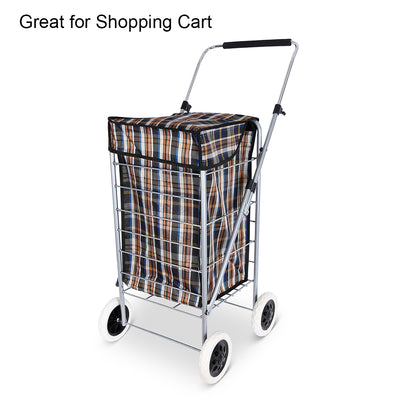 Harfington Shopping Cart Wheels Trolley Caster Replacement mm Dia Rubber Foaming 2pcs