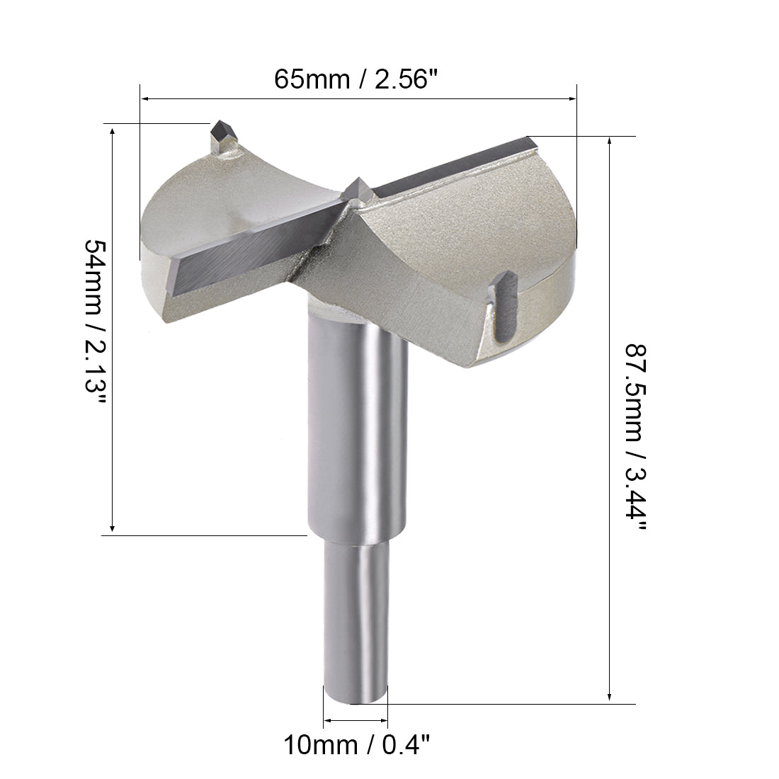 Harfington Carbide Round shank Hinge Boring Forstner Drill Bit