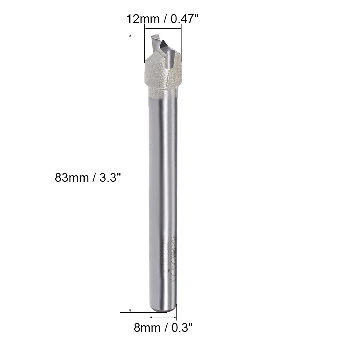 Harfington 53mm Round shank Hinge Boring Forstner Drill Bit