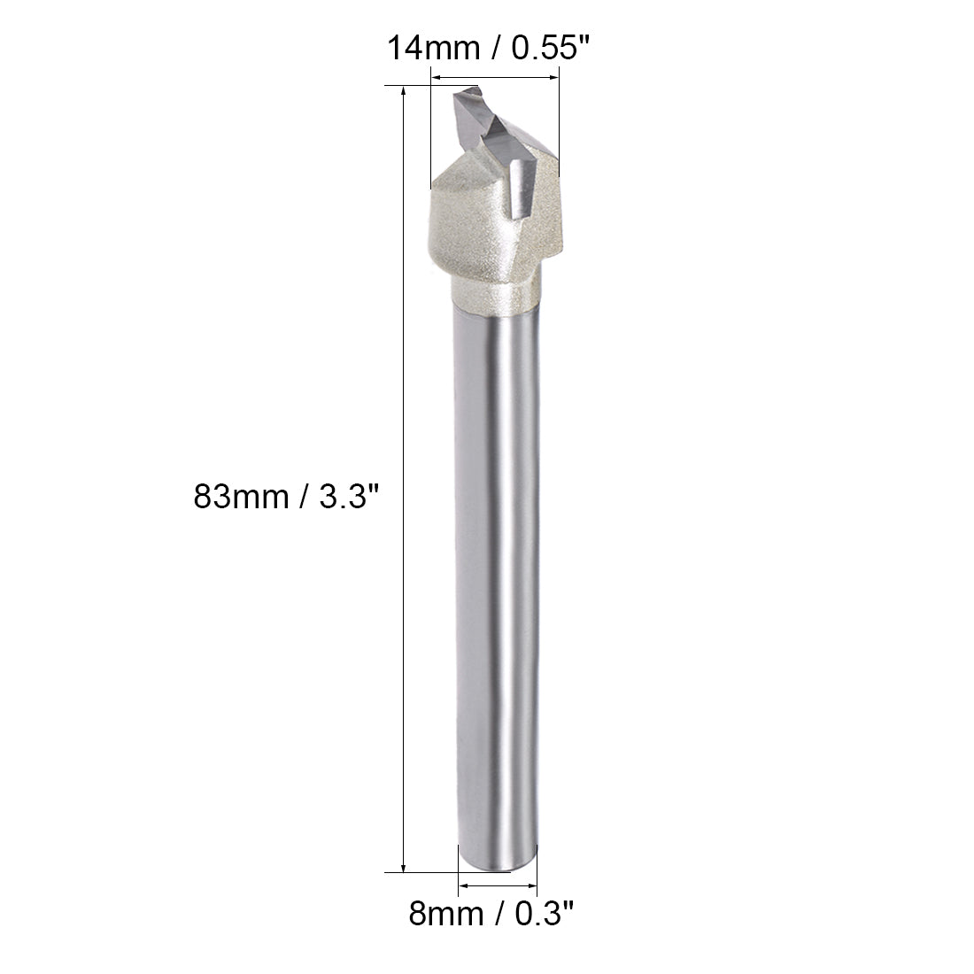 Harfington 53mm Round shank Hinge Boring Forstner Drill Bit