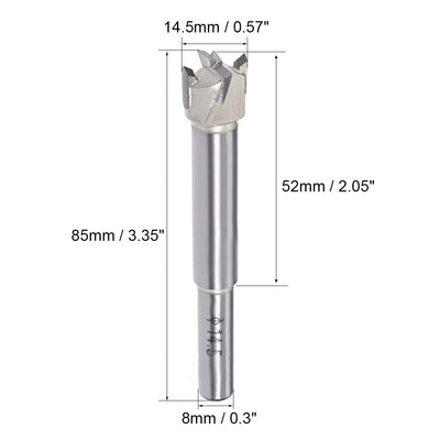 Harfington 53mm Round shank Hinge Boring Forstner Drill Bit