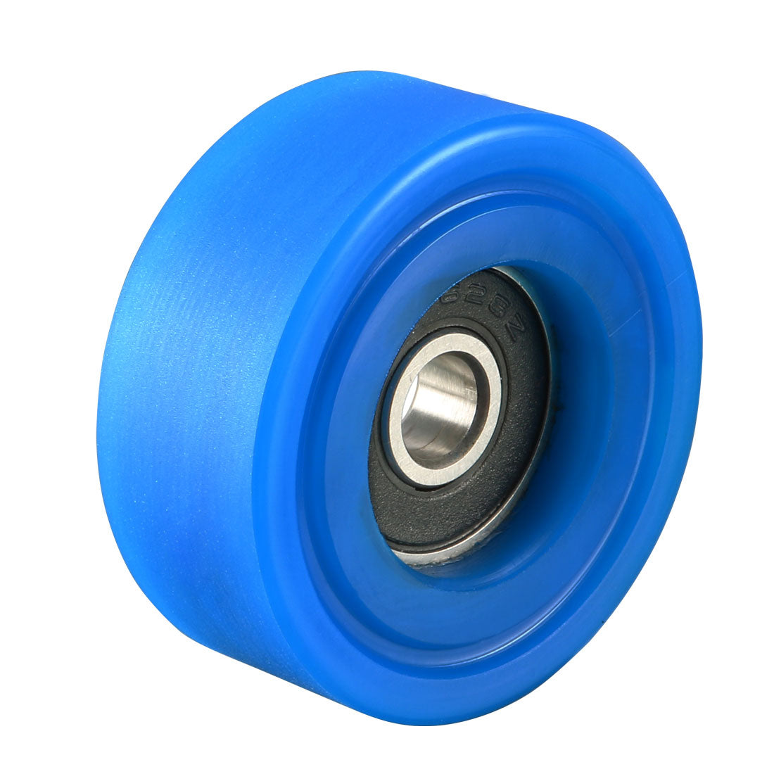Harfington 6x35x14mm Roller Idler Bearing Pulley Sliding Conveyor Wheel Blue