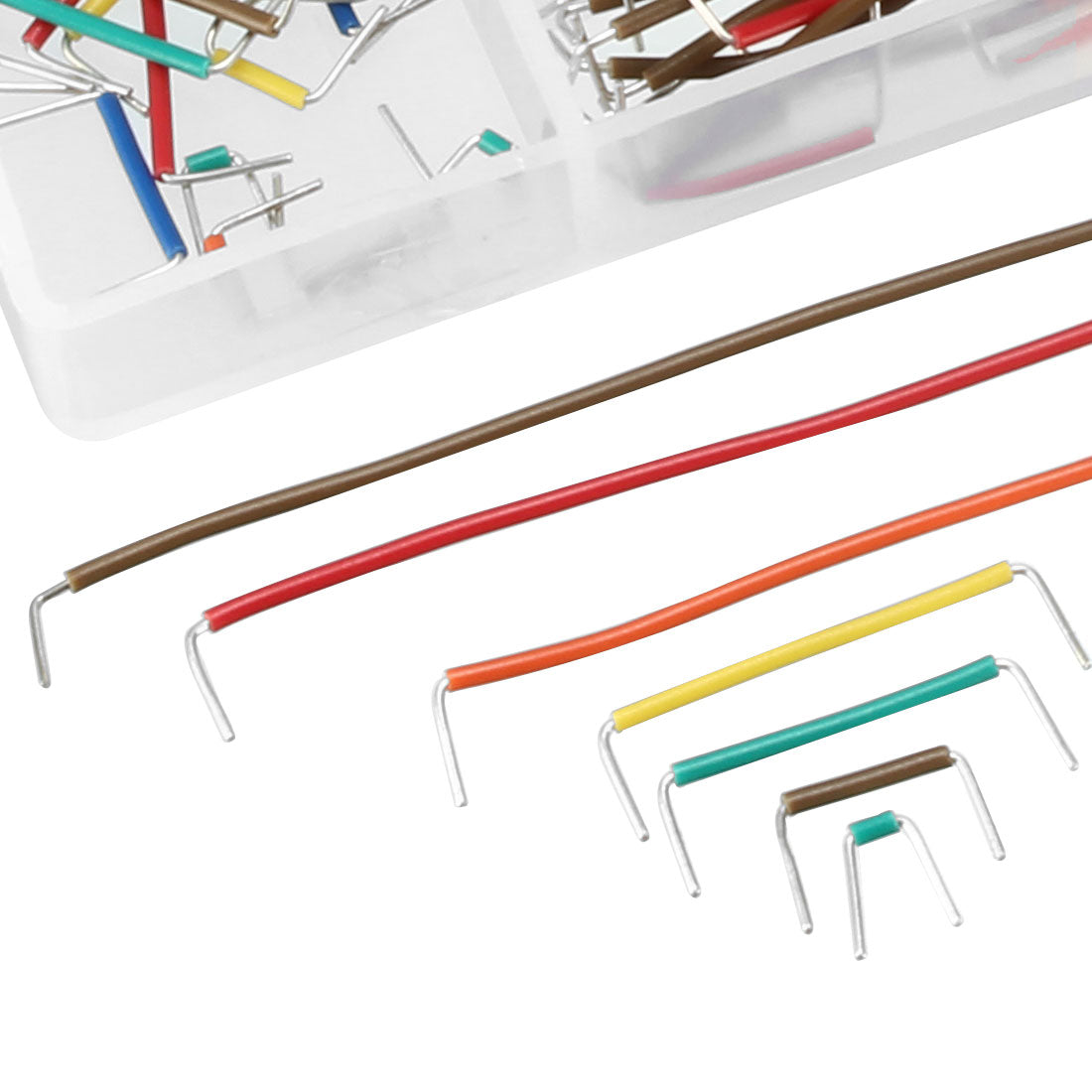 Harfington 140pcs in 1 set Male to Male Solderless Connector Test Breadboard Jumper Cable Wire