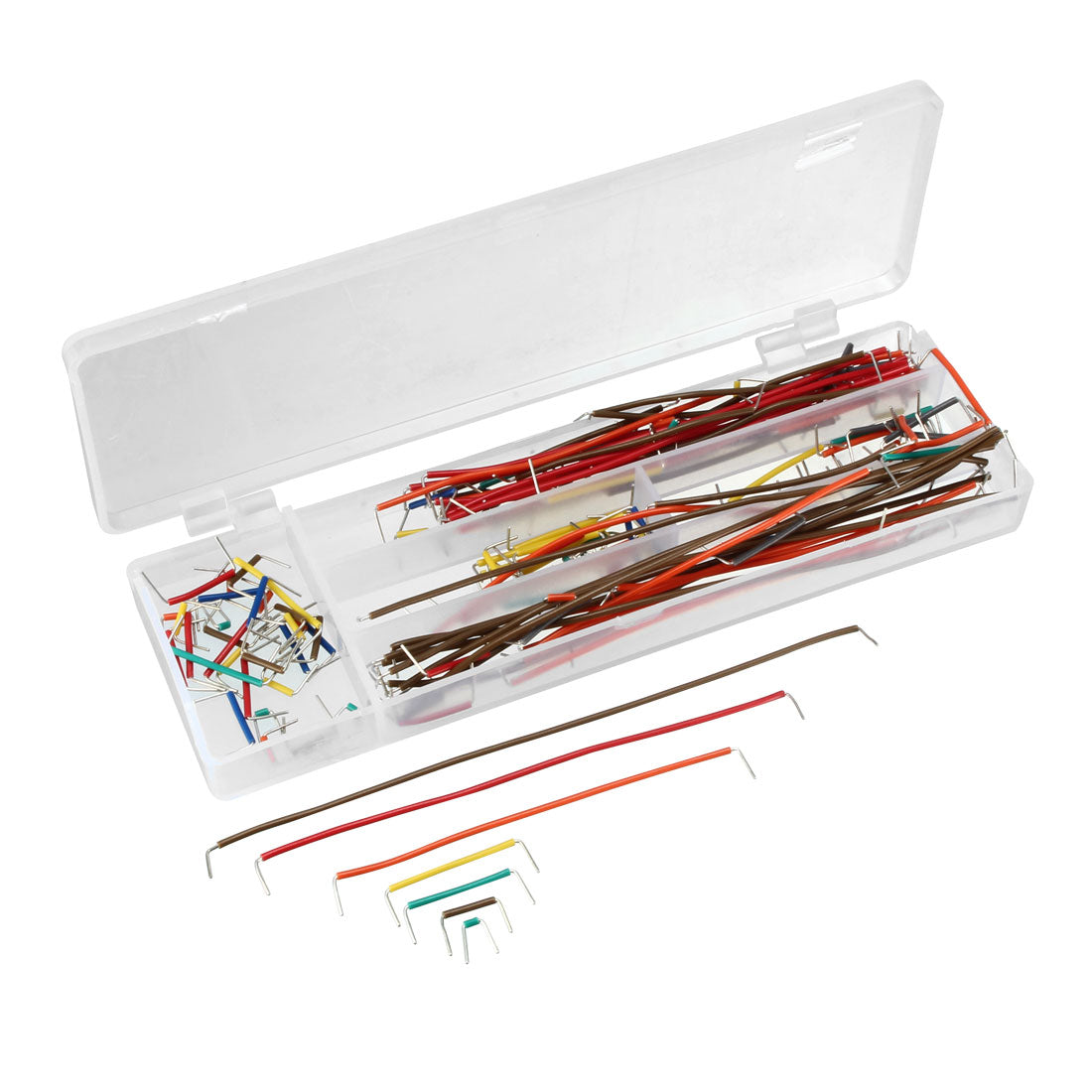 Harfington 140pcs in 1 set Male to Male Solderless Connector Test Breadboard Jumper Cable Wire