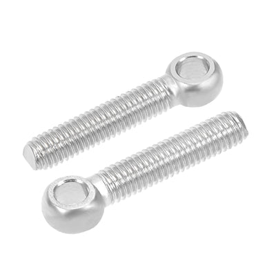 Harfington M x mm 304 Stainless Steel Machine Lift Eye Bolt Rigging 10pcs