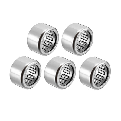 Harfington Uxcell HK Series Needle Roller Bearings, Stamping Steel Drawn Cup Metric
