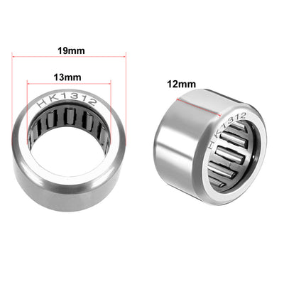 Harfington Needle Roller Bearings, Open End, Stamping Steel Drawn Cup, Metric
