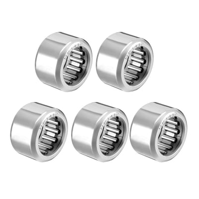 Harfington Uxcell HK Series Needle Roller Bearings, Stamping Steel Drawn Cup Metric