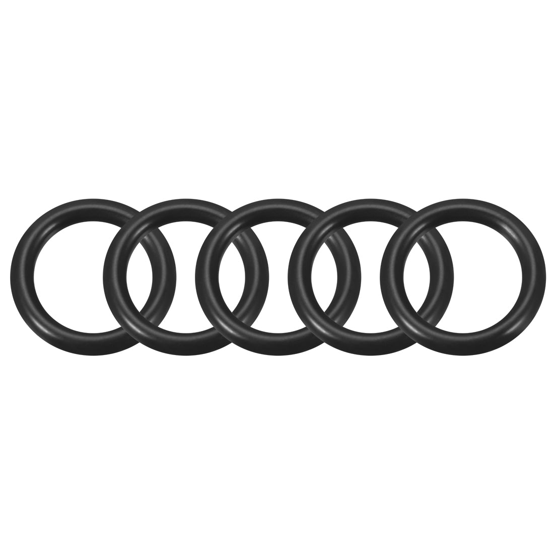 Harfington O-Rings Nitrile Rubber Round Seal Gasket 5Pcs