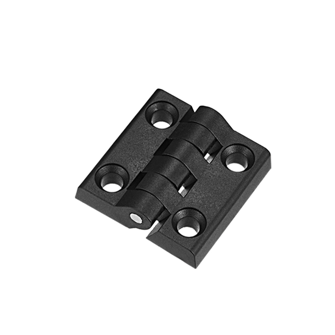 Harfington 12pcs Cabinet Gate Closet Door 47mm Length ABS Nylon Hinge