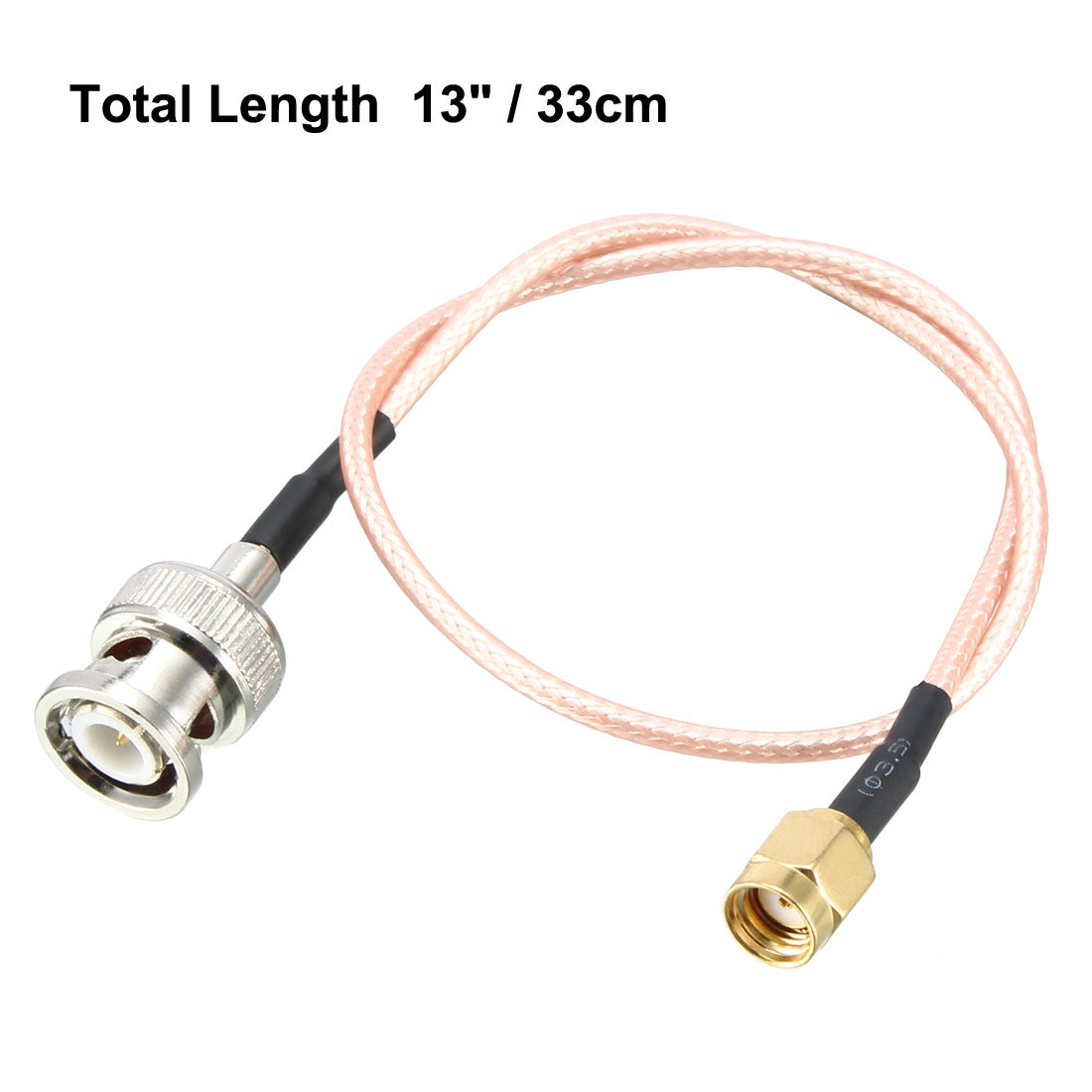 Harfington 13" RG316 RP SMA Male to BNC Male RF Coaxial Adapter Connector