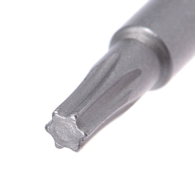 Harfington 10 Pcs Sandblasting Magnetic Torx Screwdriver Bits