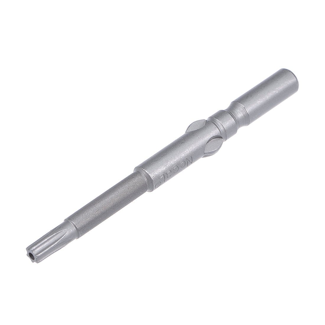 Harfington 10Pcs 60mm Long 5mm Dia Round Shank Magnetic Torx Security Screwdriver Bits S2 High Alloy Steel