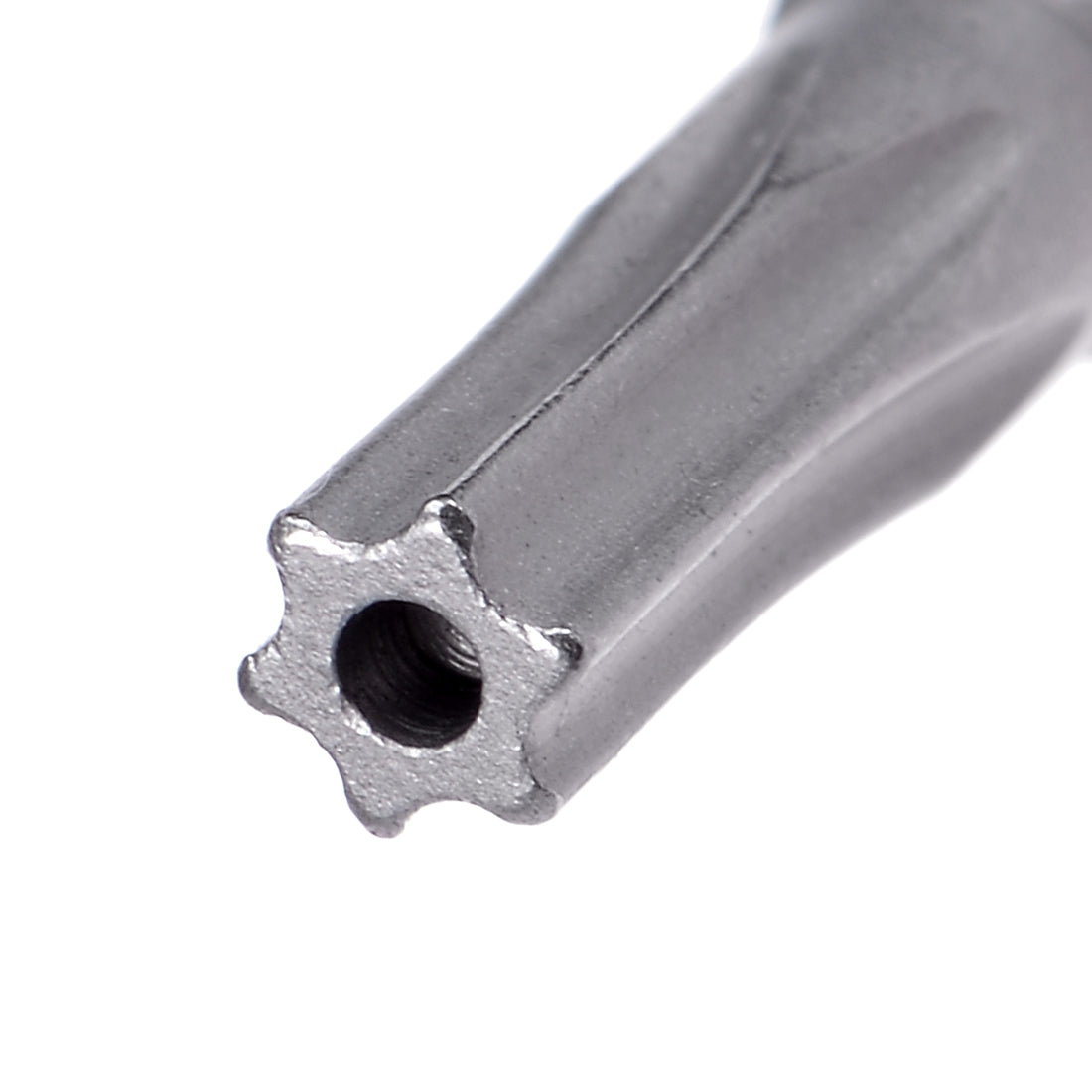 Harfington 10Pcs 60mm Long 5mm Dia Round Shank Magnetic Torx Security Screwdriver Bits S2 High Alloy Steel