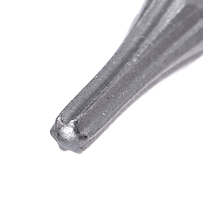 Harfington 10 Pcs 60mm Long 5mm Dia Round Shank Magnetic Torx Screwdriver Bits