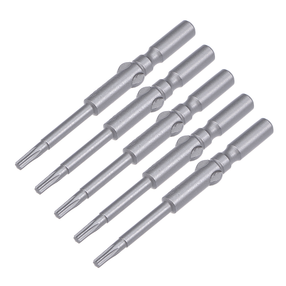 Harfington 10 Pcs Sandblasting Magnetic Torx Screwdriver Bits
