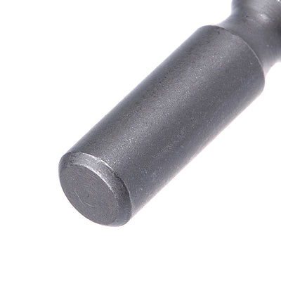 Harfington 10 Pcs 60mm Long 5mm Dia Round Shank Magnetic Torx Screwdriver Bits