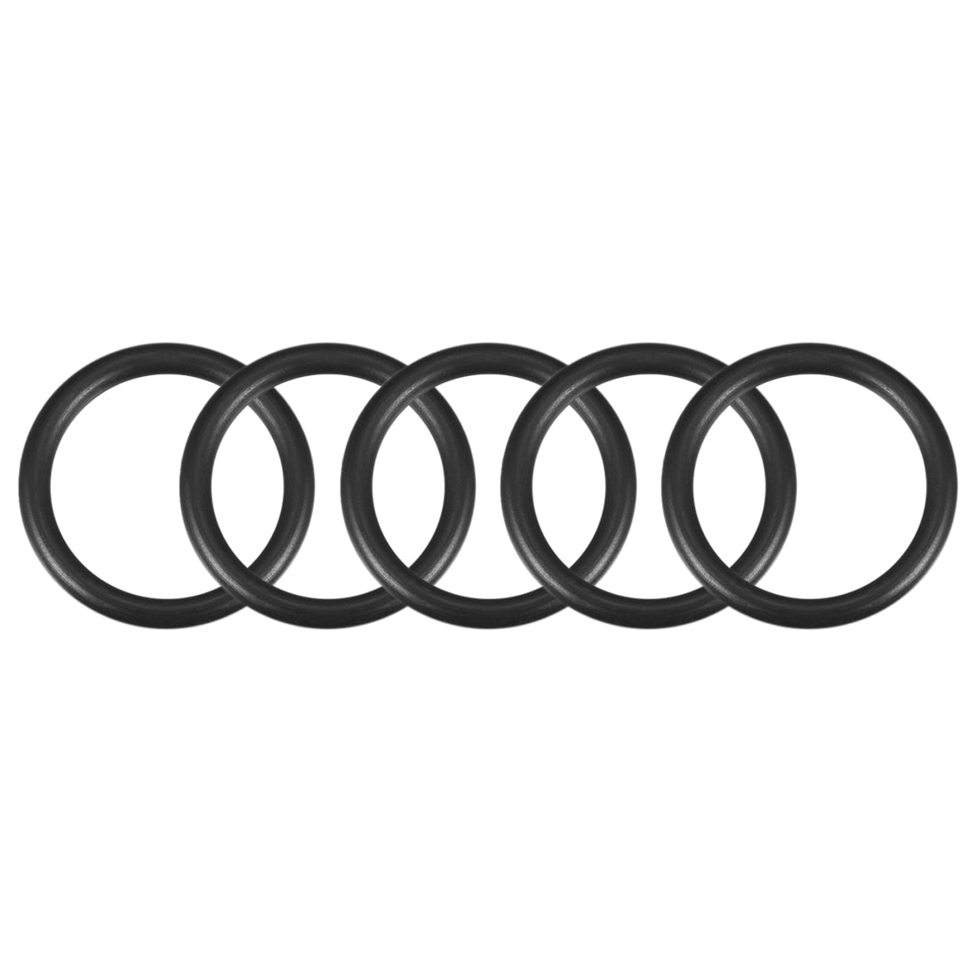 Harfington O-Rings Nitrile Rubber Round Seal Gasket 5Pcs