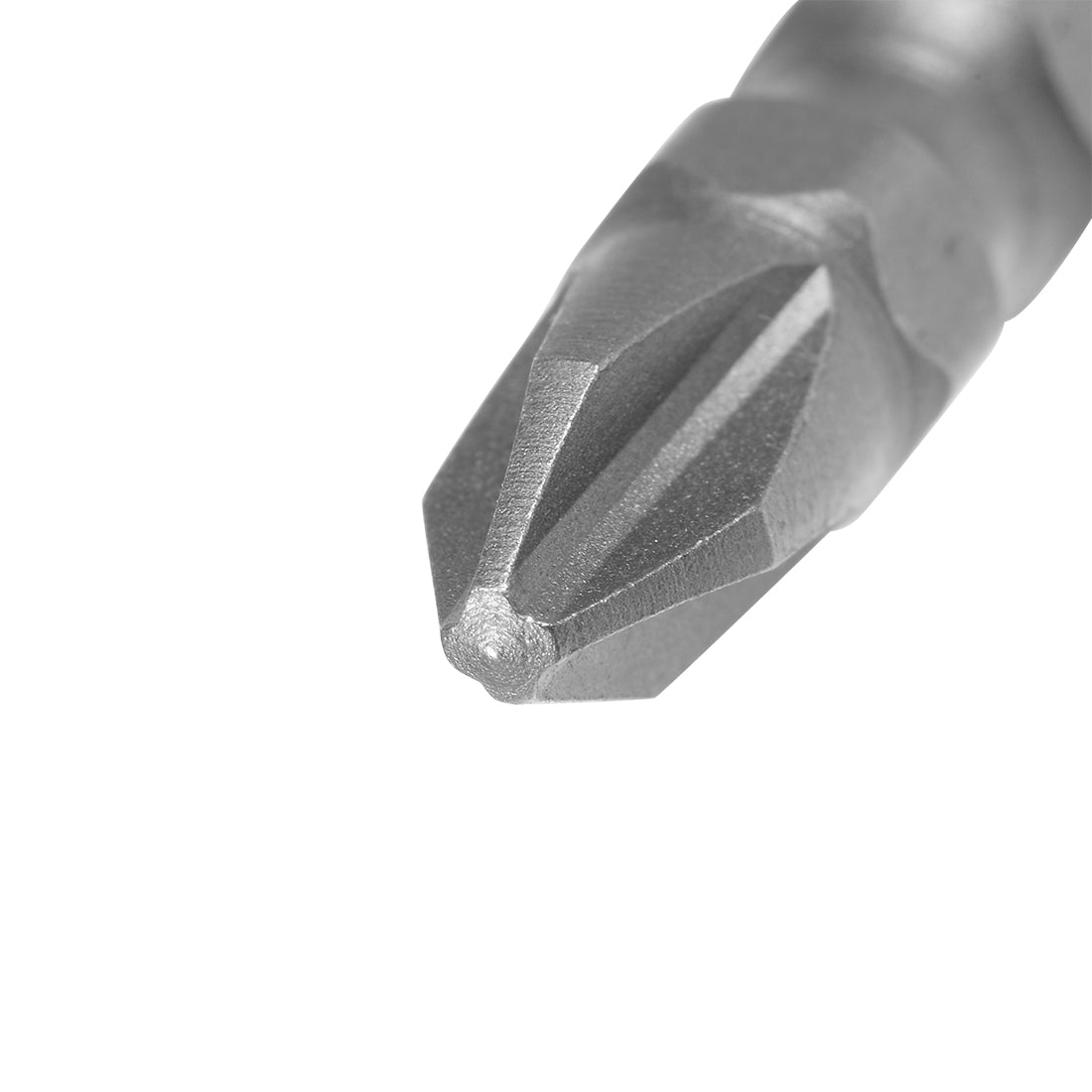 Harfington 10Pcs 100mm Long S2 Magnetic Phillips-Slotted Screwdriver Bits 6PH2 SL6 Hex Head