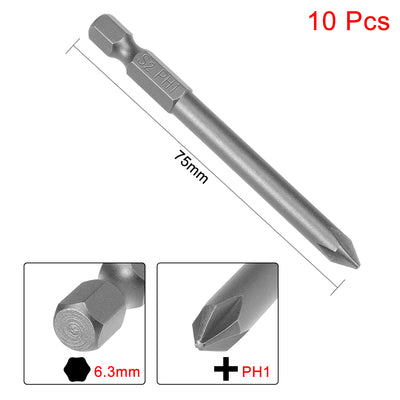 Harfington S2 Magnetic 1/4'' Hex Shank Phillips Screwdriver Bits