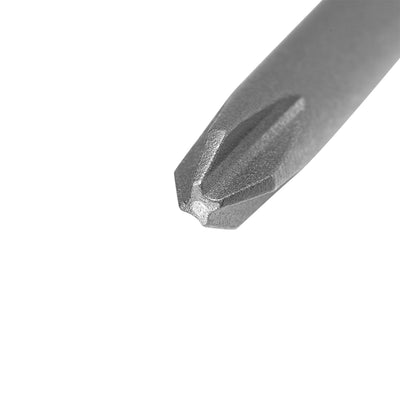 Harfington 10pcs 50mm 1/4" Hex Shank 5mm PH2 Magnetic Phillips Head Screwdriver Bits S2