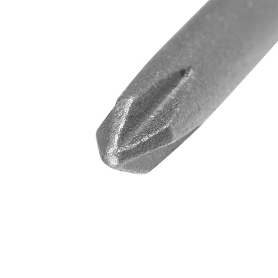 Harfington 10pcs 150mm 1/4" Hex Shank 4mm PH1 Magnetic Phillips Head Screwdriver Bits S2