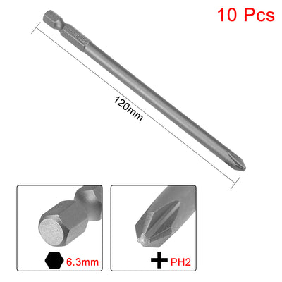 Harfington S2 Magnetic 1/4'' Hex Shank Phillips Screwdriver Bits