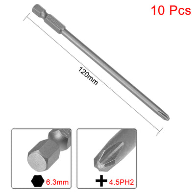 Harfington S2 Magnetic 1/4'' Hex Shank Phillips Screwdriver Bits