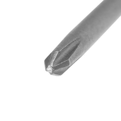 Harfington 10pcs 100mm 1/4" Hex Shank Magnetic Phillips Head Screwdriver Bit S2 Alloy Steel