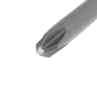 Harfington 10pcs 100mm 1/4" Hex Shank 4mm PH1 Magnetic Phillips Head Screwdriver Bits S2