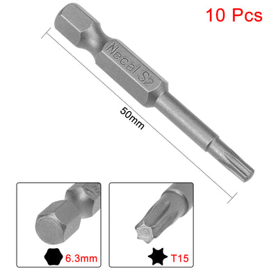 Harfington Magnetic Torx Screwdriver Bit, Hex Shank S2 Power Tool