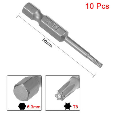 Harfington Magnetic Torx Screwdriver Bit, Hex Shank S2 Power Tool