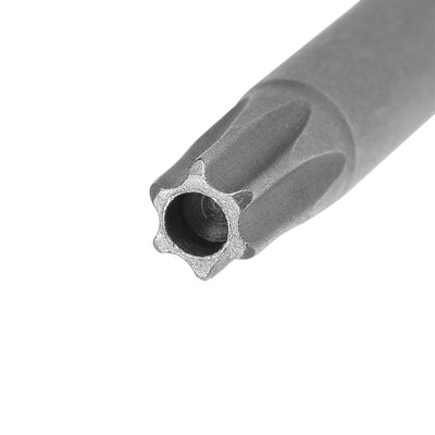 Harfington 10 Pcs Magnetic Torx Screwdriver Bits, Hex Shank S2 Security Tamper Proof Screw Driver Kit Tools