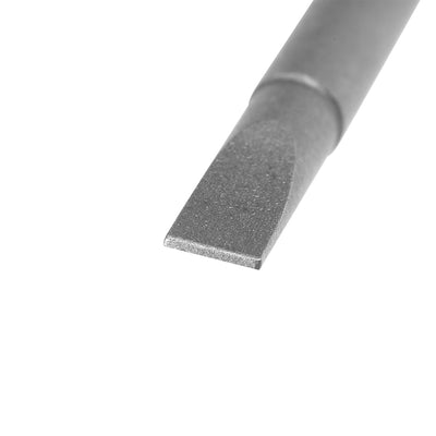 Harfington 10 Pcs 3mm Slotted Tip Magnetic Flat Head Screwdriver Bits, 1/4 Inch Hex Shank 3-inch Length S2 Power Tool