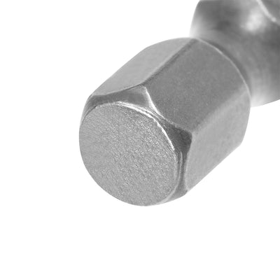 Harfington 10 Pcs U-shaped Magnetic Screwdriver Bits, Hex Shank S2 Power Tool