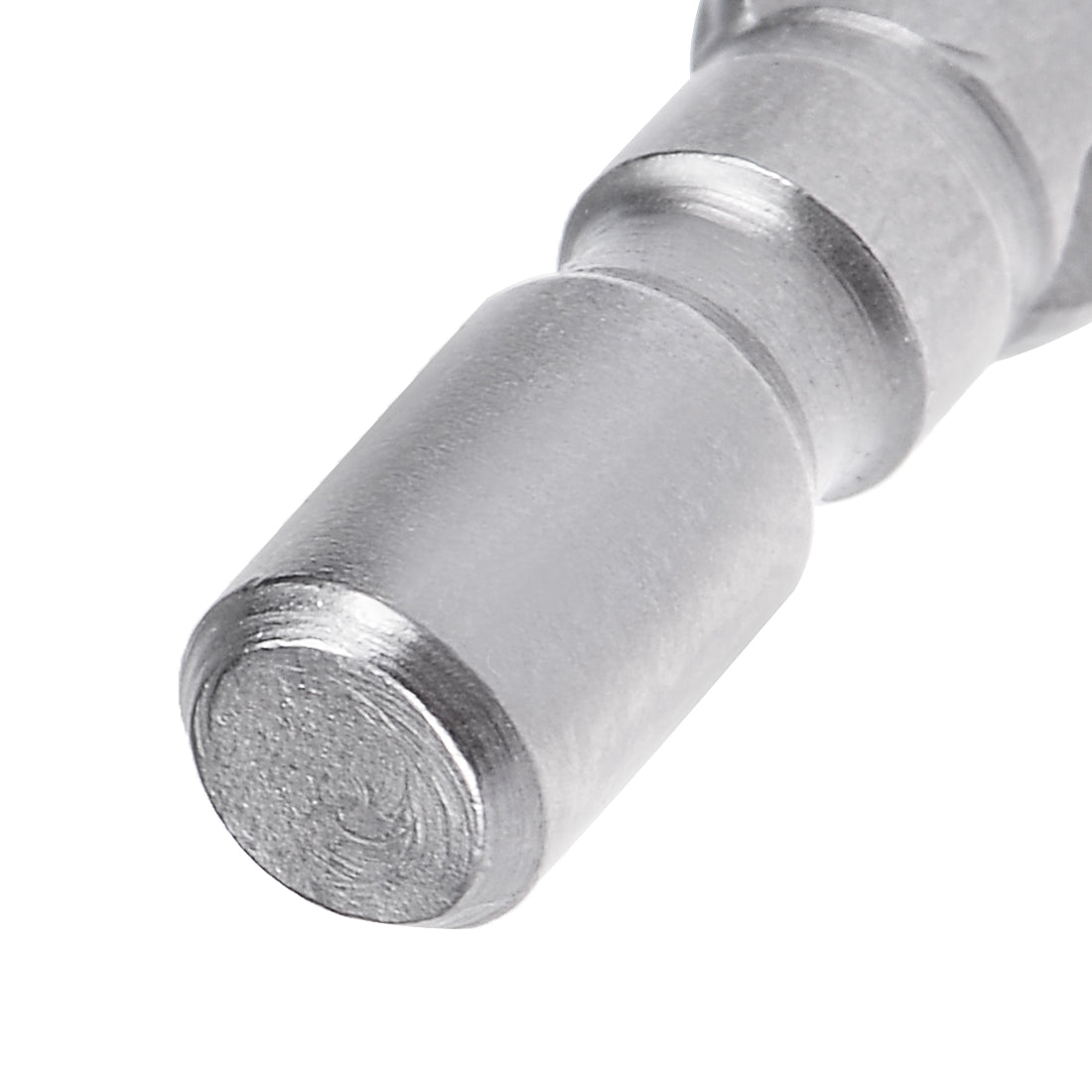 Harfington 10 Pcs 40mm Long 4mm Dia Round Shank H2.5 Magnetic Hex Screwdriver Bits S2 High Alloy Steel