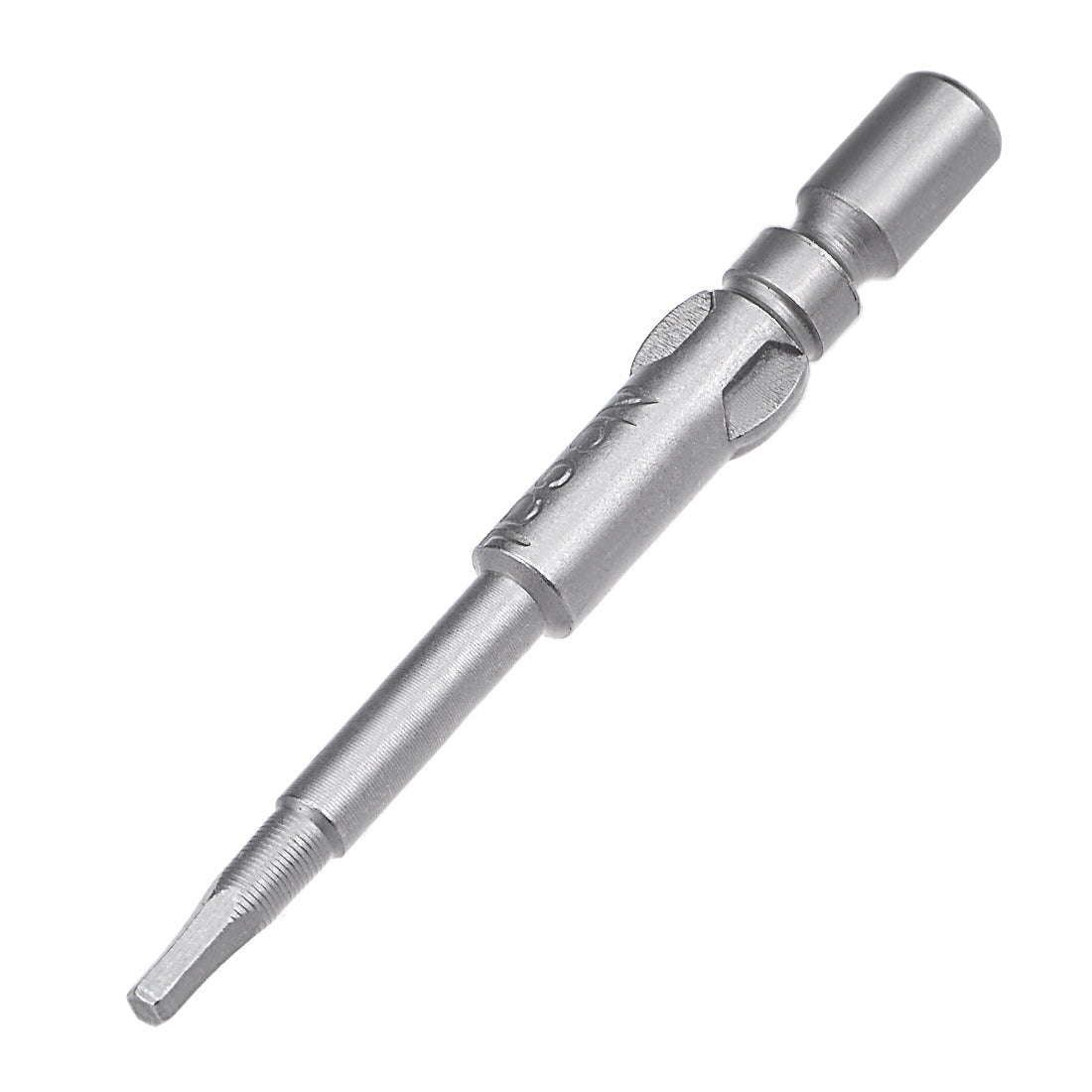 Harfington 10 Pcs 40mm Long 4mm Dia Round Shank H1.5 Magnetic Hex Screwdriver Bits S2 High Alloy Steel