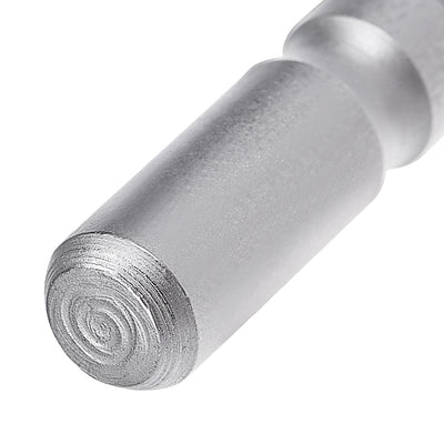 Harfington 10 Pcs 60mm Long 6mm Dia Round Shank Magnetic Torx Screwdriver Bits S2 High Alloy Steel