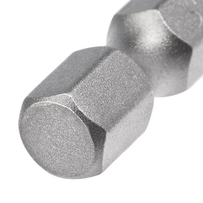 Harfington 5 Pcs 1/4" Hex Shank T40 Magnetic Security Torx Screwdriver Bits 100mm Length