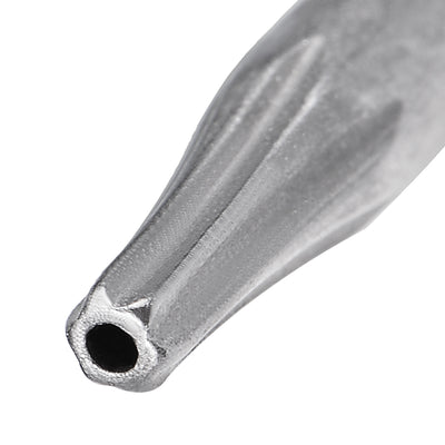 Harfington 10 Pcs Magnetic Torx Screwdriver Bits, Hex Shank S2 Security Tamper Proof Screw Driver Kit Tools