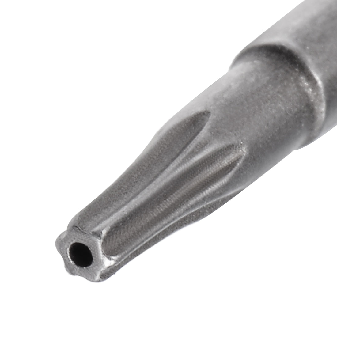 Harfington 10 Pcs 1/4" Hex Shank T7 Magnetic Security Torx Screwdriver Bits 100mm Length